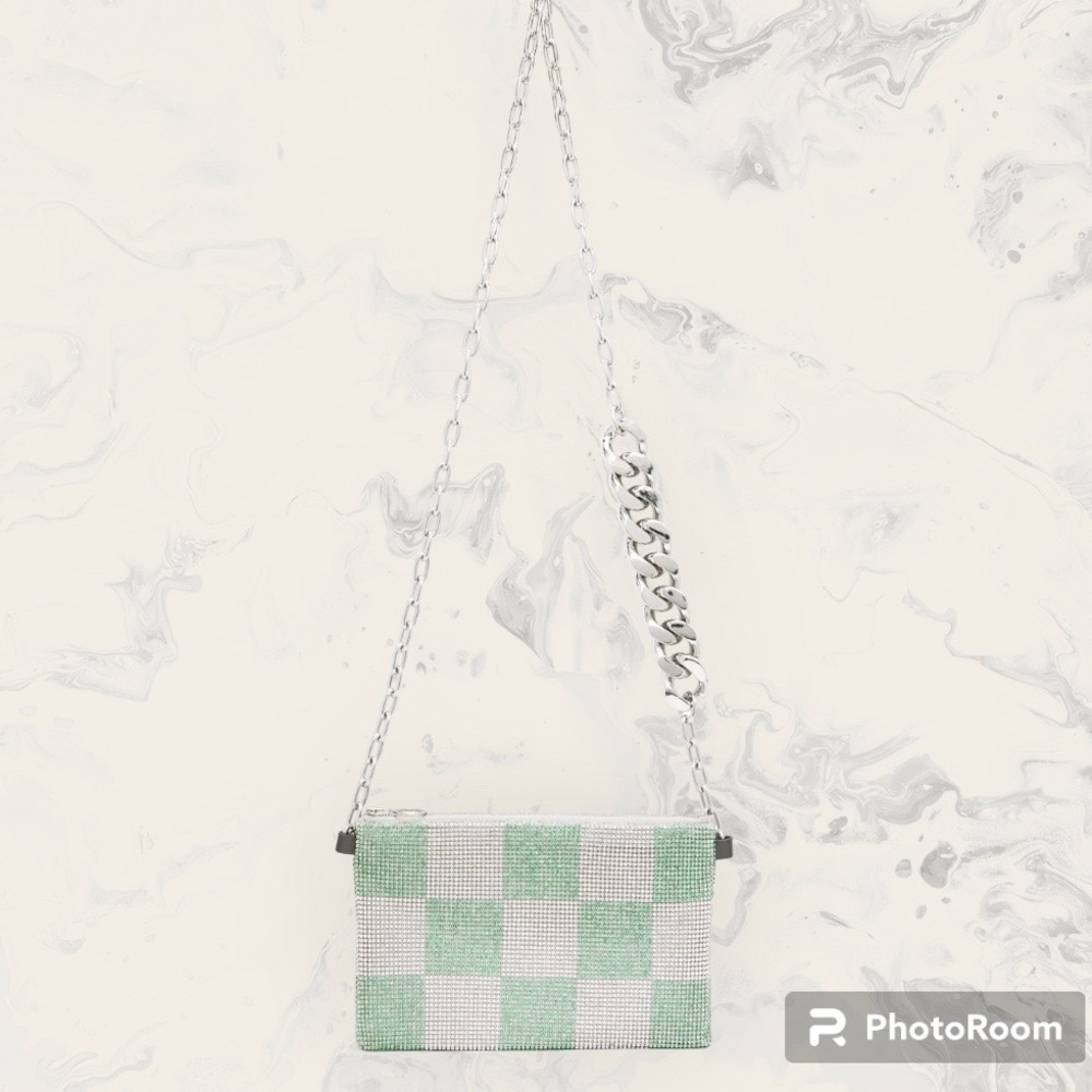 Ssense x KARA Crystal Mesh Crossbody